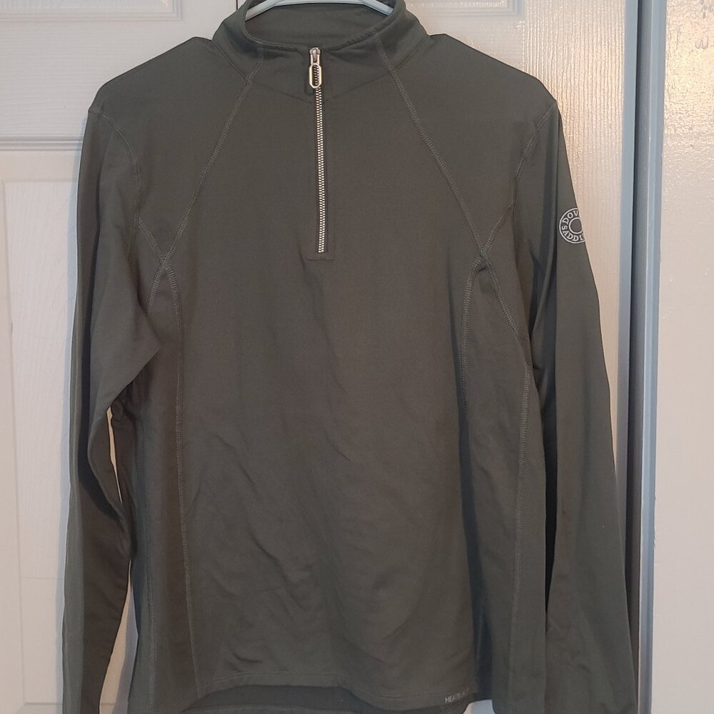 Large Dover Saddlery Fleece Riding Shirt